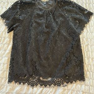 J crew lace top size small